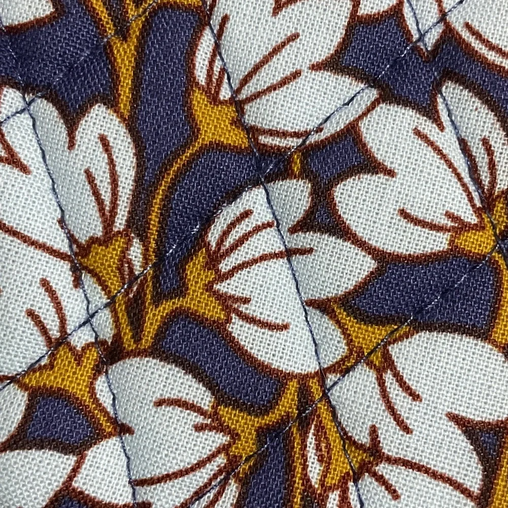 Vera Bradley Zip ID Case in PawPaw Flowers - Picture 4 of 4